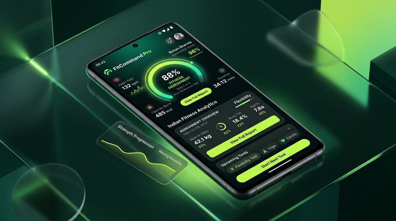 FitCommand Pro Assessment Dashboard Preview